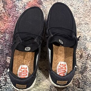 Hey Dude Women’s Black Sneakers